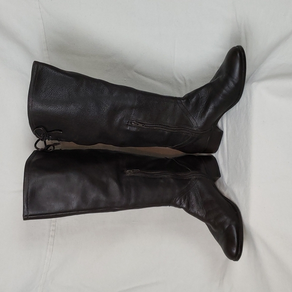 Antonio Melani Leather Boots 8M - Picture 2 of 8